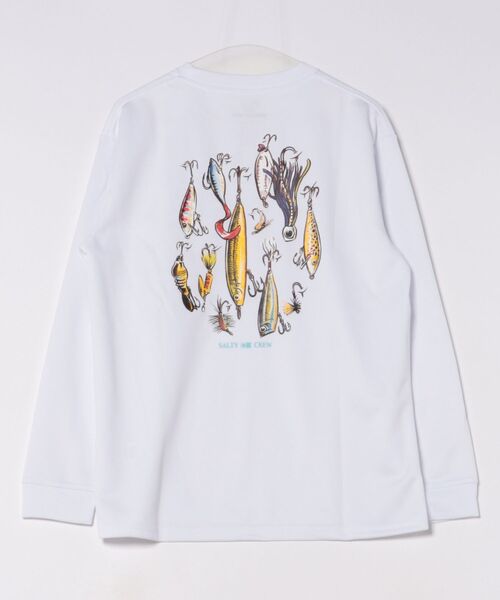 SALTY CREW(ソルティークルー)の「SALTY CREW/ソルティークルー 長袖Tシャツ/ロンT バックプリント 75-063(Tシャツ/カットソー・メンズ・ブラック/ホワイト・M/L)」の3枚目の写真