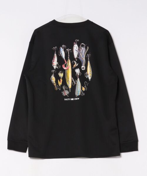 SALTY CREW(ソルティークルー)の「SALTY CREW/ソルティークルー 長袖Tシャツ/ロンT バックプリント 75-063(Tシャツ/カットソー・メンズ・ブラック/ホワイト・M/L)」の4枚目の写真