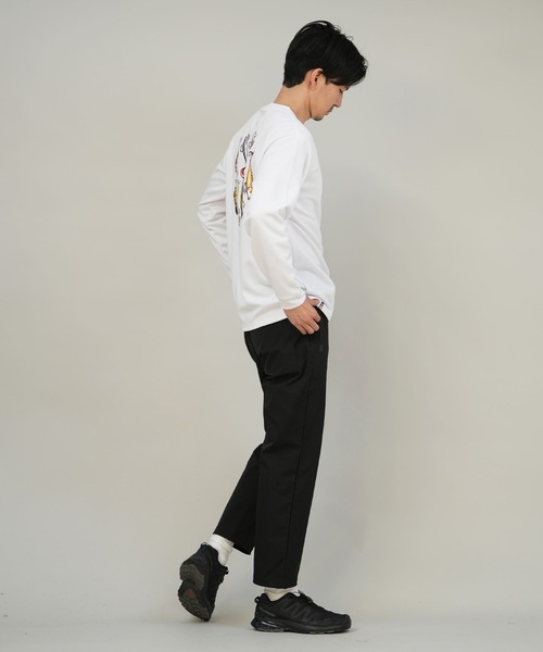 SALTY CREW(ソルティークルー)の「SALTY CREW/ソルティークルー 長袖Tシャツ/ロンT バックプリント 75-063(Tシャツ/カットソー・メンズ・ブラック/ホワイト・M/L)」の10枚目の写真