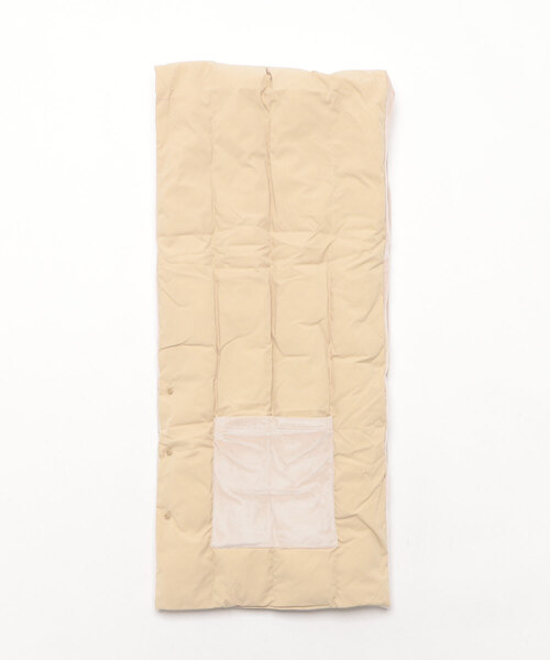 and it_（アンドイット）の「中綿キルティングストール（ストール/ショール・レディース・ライトベージュ/カーキ・FREE）」の2枚目の写真