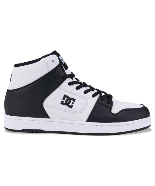 DC SHOES(ディーシーシューズ)の「MANTECA 4 HI SN/DCハイカットスニーカー(スニーカー・メンズ・ホワイト×ブラック・26cm/25cm/24.5cm/24cm/23.5cm/23cm/30cm/29cm/28.5cm/28cm/27.5cm/27cm/26.5cm/25.5cm)」の2枚目の写真