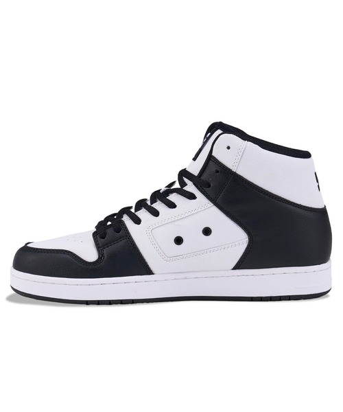 DC SHOES(ディーシーシューズ)の「MANTECA 4 HI SN/DCハイカットスニーカー(スニーカー・メンズ・ホワイト×ブラック・26cm/25cm/24.5cm/24cm/23.5cm/23cm/30cm/29cm/28.5cm/28cm/27.5cm/27cm/26.5cm/25.5cm)」の3枚目の写真