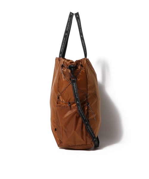 and wander(アンドワンダー)の「and wander / sil tote bag(トートバッグ・レディース・ボルドー/グレー・FREE)」の4枚目の写真