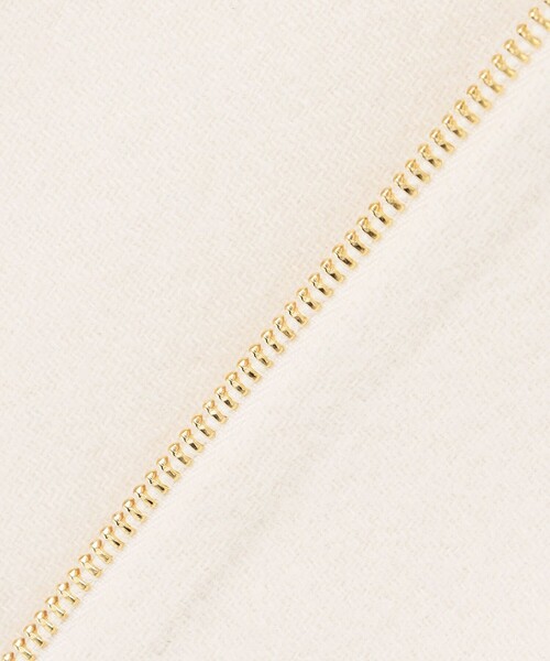 ウールライトリバー ノーカラー ショートコート（ノーカラーコート