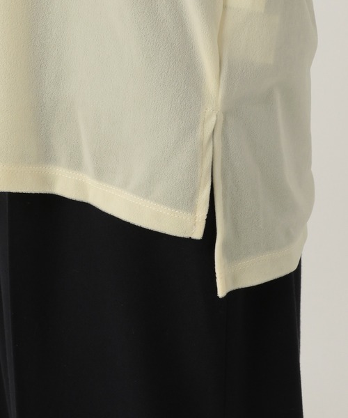 Elura(エルーラ)の「ベロアプルオーバー/603710(Tシャツ/カットソー・レディース・オフホワイト/チャコールグレー/ダークブラウン・FREE)」の18枚目の写真