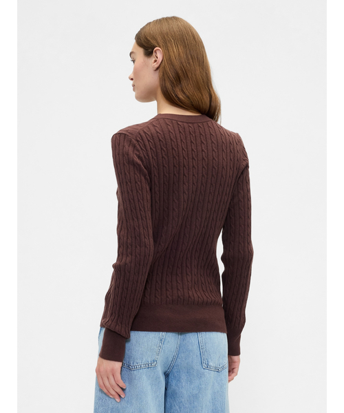 セール】CashSoft カシミヤタッチ ケーブルニット セーター（ニット