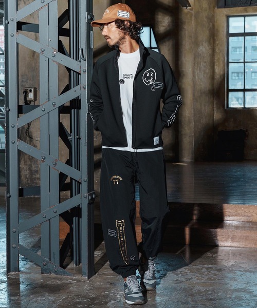 seventy seven(セブンティセブン)の「mp14174-nylon training pants(25W) ナイロンパンツ(7725W280)(その他パンツ・メンズ・ブラック×ホワイト/ブラック×ゴールド・XL/L/M/S)」の8枚目の写真