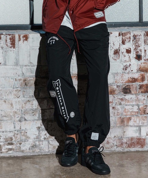 seventy seven(セブンティセブン)の「mp14174-nylon training pants(25W) ナイロンパンツ(7725W280)(その他パンツ・メンズ・ブラック×ホワイト/ブラック×ゴールド・XL/L/M/S)」の15枚目の写真