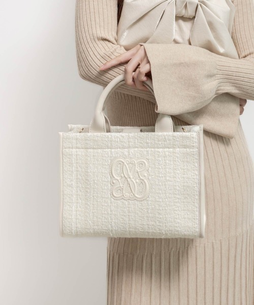 2WAY モノグラムデザイントートバッグ（トートバッグ）｜RANDA