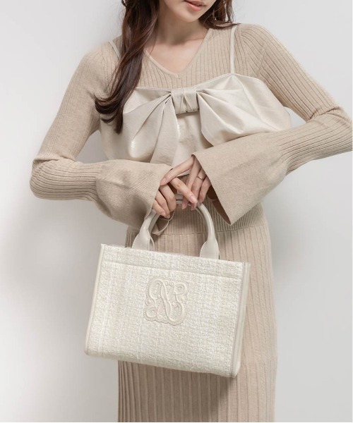 2WAY モノグラムデザイントートバッグ（トートバッグ）｜RANDA（ランダ