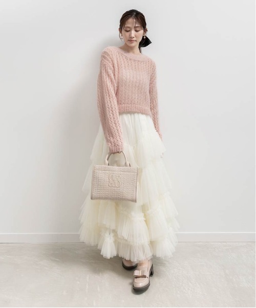 RANDA(ランダ)の「2WAY モノグラムデザイントートバッグ(トートバッグ・レディース・ベージュ/ブラック/アイボリー・FREE)」の18枚目の写真