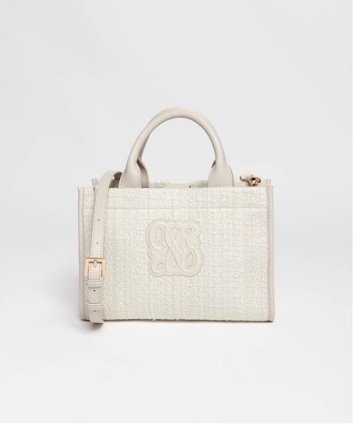 RANDA(ランダ)の「2WAY モノグラムデザイントートバッグ(トートバッグ・レディース・ベージュ/ブラック/アイボリー・FREE)」の13枚目の写真