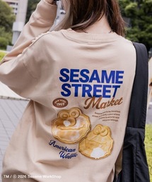 【CAFE SWEETS】【UNISEX】ロングTシャツ(WAFFLE)