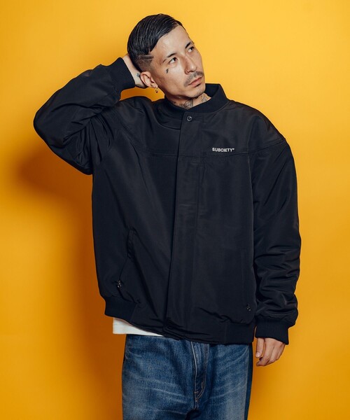 Subciety(サブサエティ)の「Derby jkt(ブルゾン・メンズ・ブラック/ネイビー/バーガンディー・X-LARGE/LARGE/MEDIUM/SMALL)」の22枚目の写真