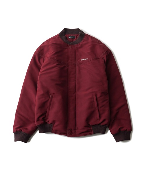 Subciety（サブサエティ）の「Derby jkt（ブルゾン・メンズ・ブラック/ネイビー/バーガンディー・X-LARGE/LARGE/MEDIUM/SMALL）」の7枚目の写真