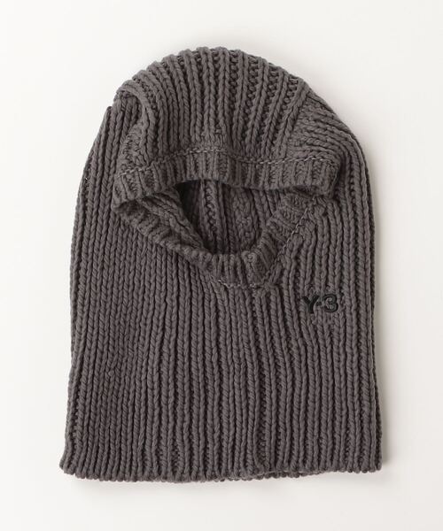 Y-3（ワイスリー）の「Y-3 KNITTED HOOD（バンダナ/スカーフ・メンズ・グレー・SMALL/MEDIUM）」の2枚目の写真