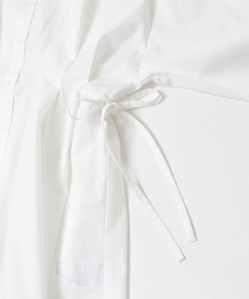 SENSE OF PLACE by URBAN RESEARCH（センスオブプレイスバイアーバンリサーチ）の「ウエストタックボリュームスリーブブラウス（シャツ/ブラウス・レディース・オフホワイト/モカ/ブルー系その他・ONE）」の12枚目の写真