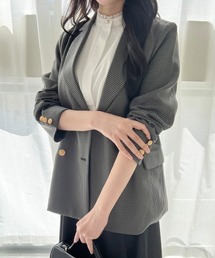 an another angelus | ゴールド釦ダブルジャケット(その他アウター)