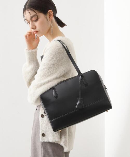 THE SHOP TK (ザ ショップ ティーケー )の「スクエアボストンバッグ(ボストンバッグ・レディース・ブラック/ブラウン系・00)」の10枚目の写真