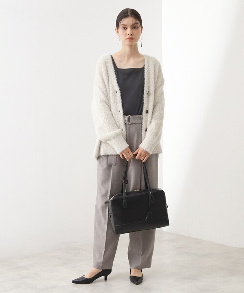 THE SHOP TK (ザ ショップ ティーケー )の「スクエアボストンバッグ(ボストンバッグ・レディース・ブラック/ブラウン系・00)」の12枚目の写真