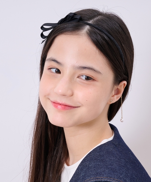 イヤリング風カチューシャ（その他ヘアアクセサリー）｜pom ponette