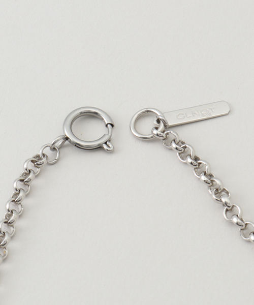 アクセサリー JUSTINE CLENQUET SIAM NECKLACE/PALLADIUM JUSTINE CLENQUET】 SIAM NECKLACE 32JC02SIAM4（ネックレス