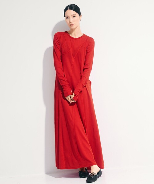STUDIOUS/ステュディオス】Deconstructed Jersey Dress/デ