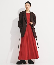 STUDIOUS | 【STUDIOUS/ステュディオス】Deconstructed Jersey Dress/デコンストラクテッドジャージードレス/ワンピース(ワンピース)