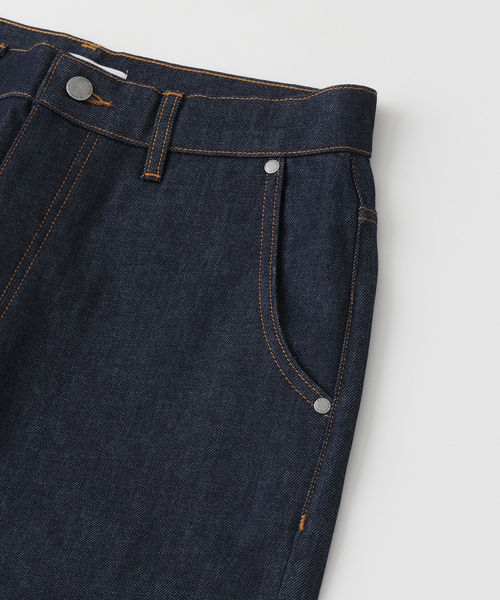 PULP/417EDIFICE(パルプフォーワンセブンエディフィス)の「NO MAINTENANCE / ノーメンテナンス TORAI DENIM(デニムパンツ・メンズ・ネイビー・28/30/32)」の3枚目の写真