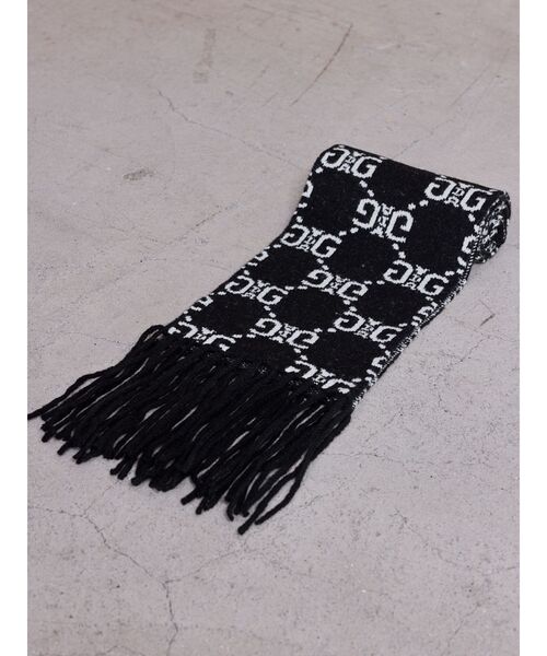 GYDA(ジェイダ)の「Symmetry GYDA originalマフラー(マフラー・レディース・その他2/その他1/ブラック/グレー/その他・FREE)」の5枚目の写真