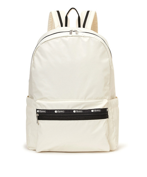 LeSportsac(レスポートサック)の「CLASSIC EVERYDAY BP スペクテイターサンドバー/ブラック(バックパック/リュック・レディース・ホワイト・FREE)」の5枚目の写真