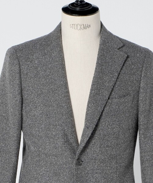 UNITED ARROWS(ユナイテッドアローズ)の「DI PRAY ブークレ シングル 3ボタン テーラードジャケット C‐MODEL(テーラードジャケット・メンズ・グレー系・48/46/44/50)」の10枚目の写真