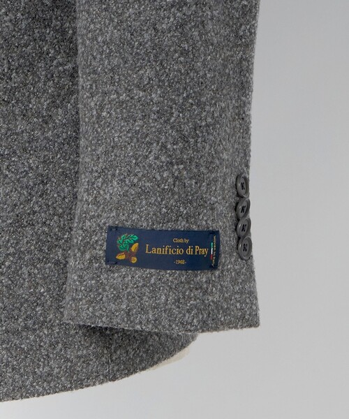 UNITED ARROWS(ユナイテッドアローズ)の「DI PRAY ブークレ シングル 3ボタン テーラードジャケット C‐MODEL(テーラードジャケット・メンズ・グレー系・48/46/44/50)」の11枚目の写真