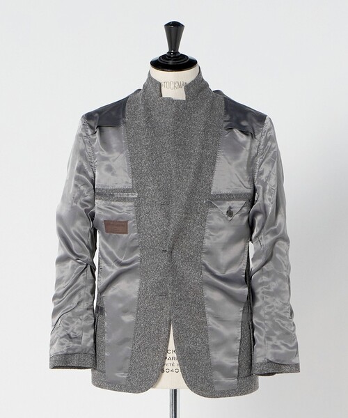 UNITED ARROWS(ユナイテッドアローズ)の「DI PRAY ブークレ シングル 3ボタン テーラードジャケット C‐MODEL(テーラードジャケット・メンズ・グレー系・48/46/44/50)」の16枚目の写真