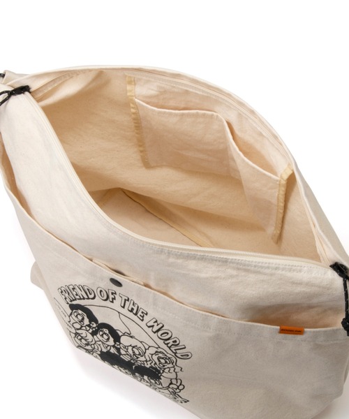 EDGELINK(エッジリンク)の「エッジリンク ショルダーバッグ ワックパックNJ A4サイズ収納可能 26L 60423(ショルダーバッグ・メンズ・ブラック/ホワイト・FREE)」の11枚目の写真