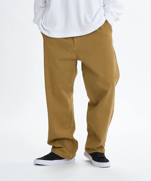 ELEMENT(エレメント)の「ELEMENT メンズ SHOD PANTS STD CHINO ロングパンツ 【2025年秋冬モデル】/エレメントウエストゴムテーパードチノパン(チノパンツ・メンズ・ブラック/ベージュ・MEDIUM/LARGE/X-LARGE)」の1枚目の写真