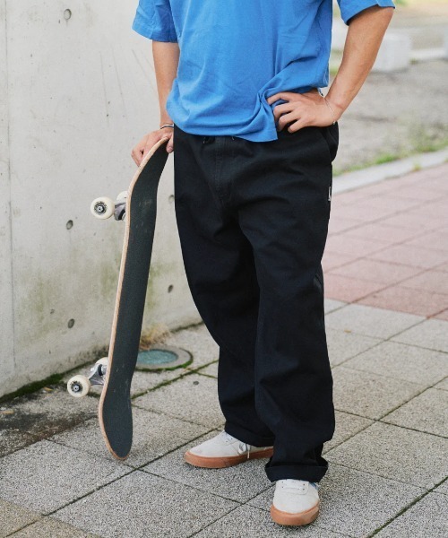 ELEMENT(エレメント)の「ELEMENT メンズ SHOD PANTS STD CHINO ロングパンツ 【2025年秋冬モデル】/エレメントウエストゴムテーパードチノパン(チノパンツ・メンズ・ブラック/ベージュ・MEDIUM/LARGE/X-LARGE)」の2枚目の写真