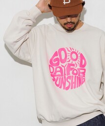 Jonas Claesson（ジョナスクレアッソン）の「JONAS CLAESSON/ジョナス クレアッソン In Side Out Good Day Neon SWT/インサイドアウト グッドデイ ネオン デザインスウェット/リバーシブル（スウェット）」