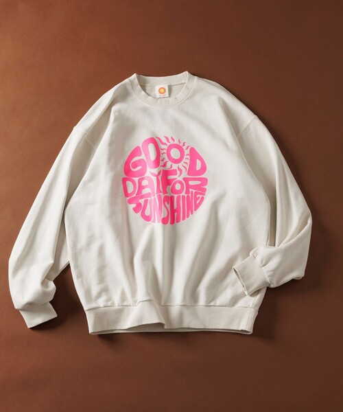 Jonas Claesson(ジョナスクレアッソン)の「JONAS CLAESSON/ジョナス クレアッソン In Side Out Good Day Neon SWT/インサイドアウト グッドデイ ネオン デザインスウェット/リバーシブル(スウェット・メンズ・ブラウン/チャコールグレー/オフホワイト・LARGE/MEDIUM)」の7枚目の写真