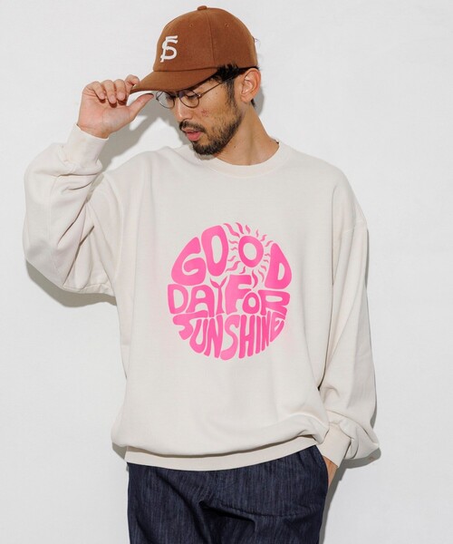 Jonas Claesson(ジョナスクレアッソン)の「JONAS CLAESSON/ジョナス クレアッソン In Side Out Good Day Neon SWT/インサイドアウト グッドデイ ネオン デザインスウェット/リバーシブル(スウェット・メンズ・ブラウン/チャコールグレー/オフホワイト・LARGE/MEDIUM)」の19枚目の写真