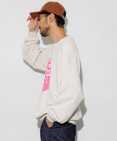 Jonas Claesson(ジョナスクレアッソン)の「JONAS CLAESSON/ジョナス クレアッソン In Side Out Good Day Neon SWT/インサイドアウト グッドデイ ネオン デザインスウェット/リバーシブル(スウェット・メンズ・ブラウン/チャコールグレー/オフホワイト・LARGE/MEDIUM)」の18枚目の写真
