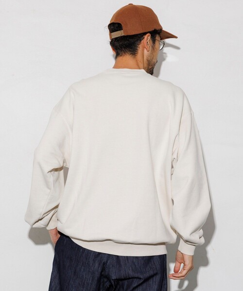 Jonas Claesson(ジョナスクレアッソン)の「JONAS CLAESSON/ジョナス クレアッソン In Side Out Good Day Neon SWT/インサイドアウト グッドデイ ネオン デザインスウェット/リバーシブル(スウェット・メンズ・ブラウン/チャコールグレー/オフホワイト・LARGE/MEDIUM)」の4枚目の写真