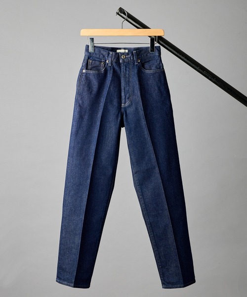 fireservice（ファイヤーサービス）の「【 Fire Service / ファイヤーサービス 】NEW WIDE-STRAIGHT DENIM / ニューワイドストレートデニム（デニムパンツ・レディース・インディゴブルー・24inch/25inch/26inch/23inch/27inch/28inch）」の4枚目の写真