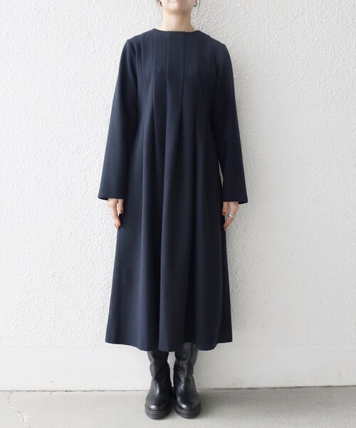 連休限定価格！ANAYI★人気型　ビエラタックフレアワンピース ANAYI（アナイ）の「ビエラタックフレアワンピース（ワンピース