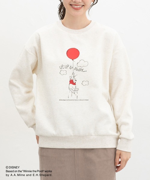 セール】【ハニぽか】プーさん／ゆるトップス（スウェット）｜Honeys