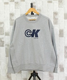CKJ PREMIUM TERRY LOGO GRAPHIC CN プレミアムテリーロゴグラフィッククルーネック スウェット