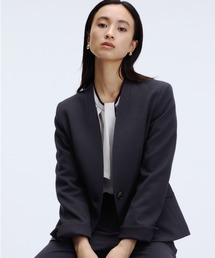 AOYAMA(アオヤマ)の【美ジ楽スーツ】Vカラージャケット(スーツジャケット)