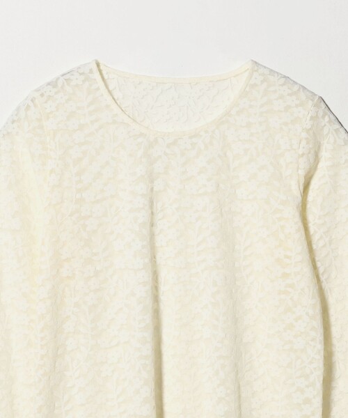 Steven Alan(スティーブンアラン)の「<Steven Alan>フラワーレース プルオーバー(Tシャツ/カットソー・レディース・オフホワイト・FREE)」の8枚目の写真