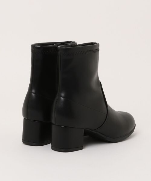 WILL BE（ウィルビー）の「【WILL BE】レディースカジュアルブーツ（防水）（ブーツ・レディース・ブラック/ダークブラウン/ベージュ・S/M/L/LL）」の4枚目の写真