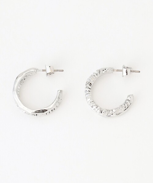ICB(アイシービー)の「ダブルループピアス(ピアス(両耳用)・レディース・シルバー系/ゴールド系・F)」の15枚目の写真